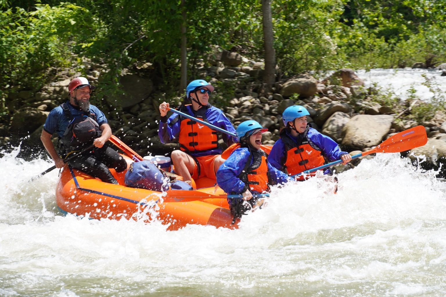 Whitewater Rafting at Nolichucky River in Erwin, TN | Hawksnest